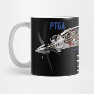 pt6 engine design Mug